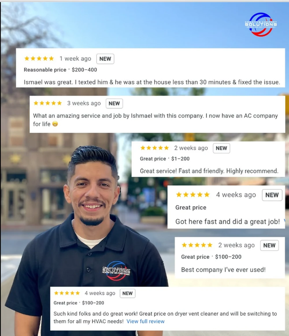 Ismael Martinez with recent five-star Google reviews